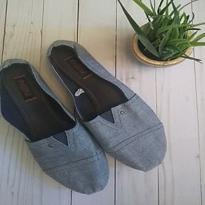 Mad Love chambray flats